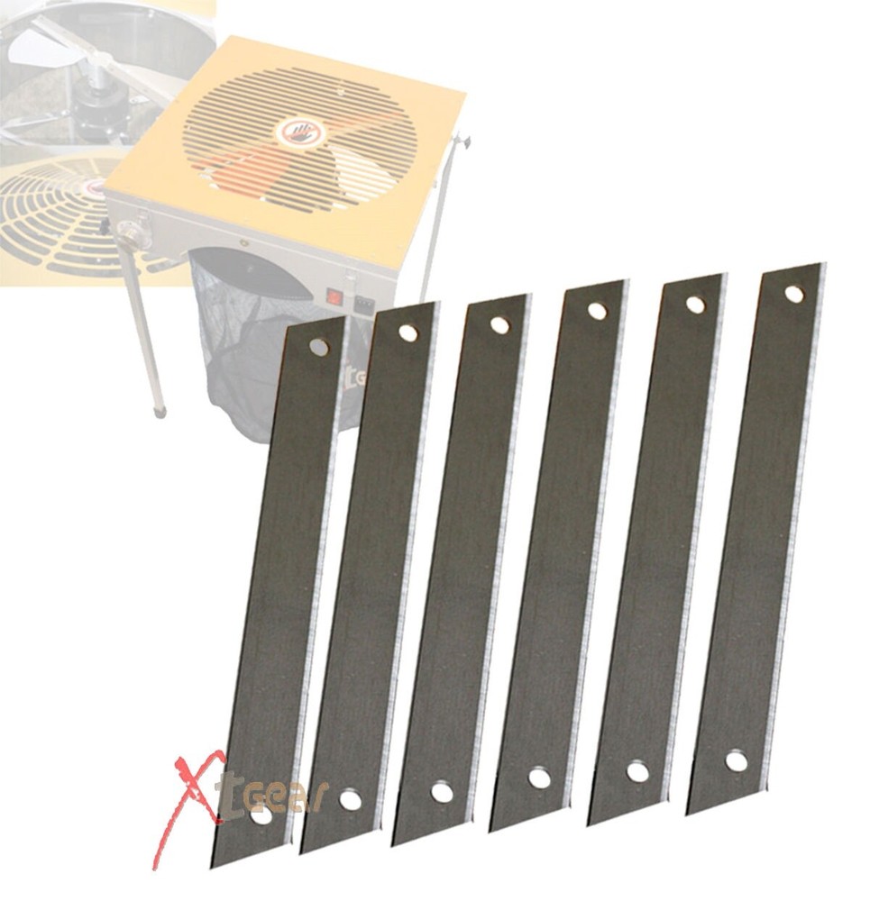 6pc Replacement Cutting Blades for Hydroponic r Leaf Bud Trim Reaper Trimmer