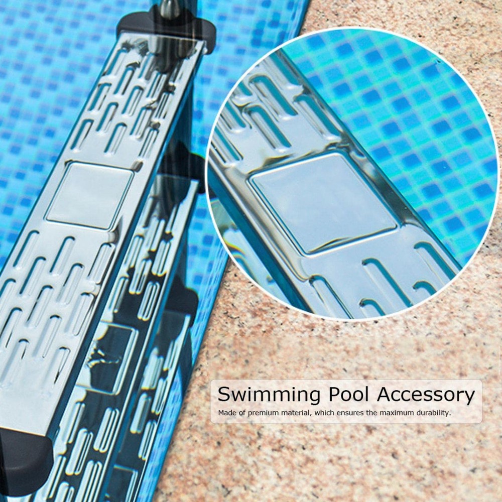 Pool Ladder Stainless Steel Replacement Step Entry Exit Treads Rung Accessory