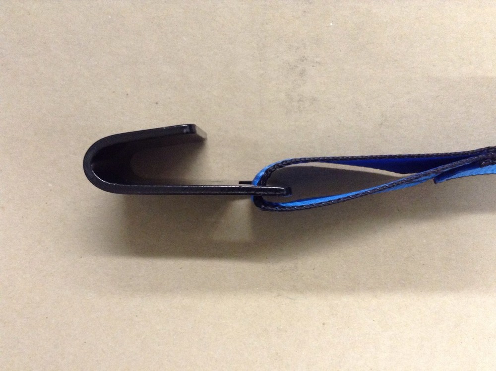 2-Ratchet Strap Replacement Ends Flat Hook Fixed End Truck & Trailer Tie Down BL