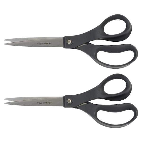 Fiskars 8 in. Everyday Scissors (2-Piece)