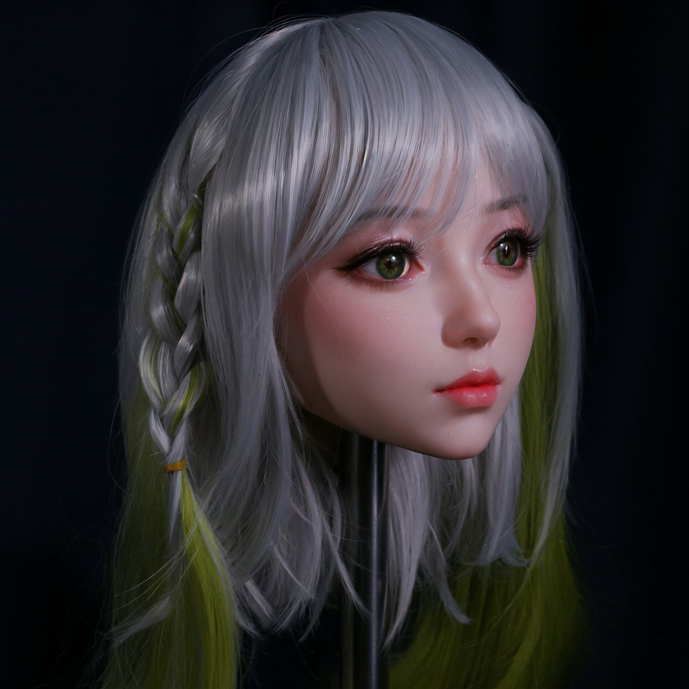New TPE head model, with a delicate and cute face, M16 interface, including a wi
