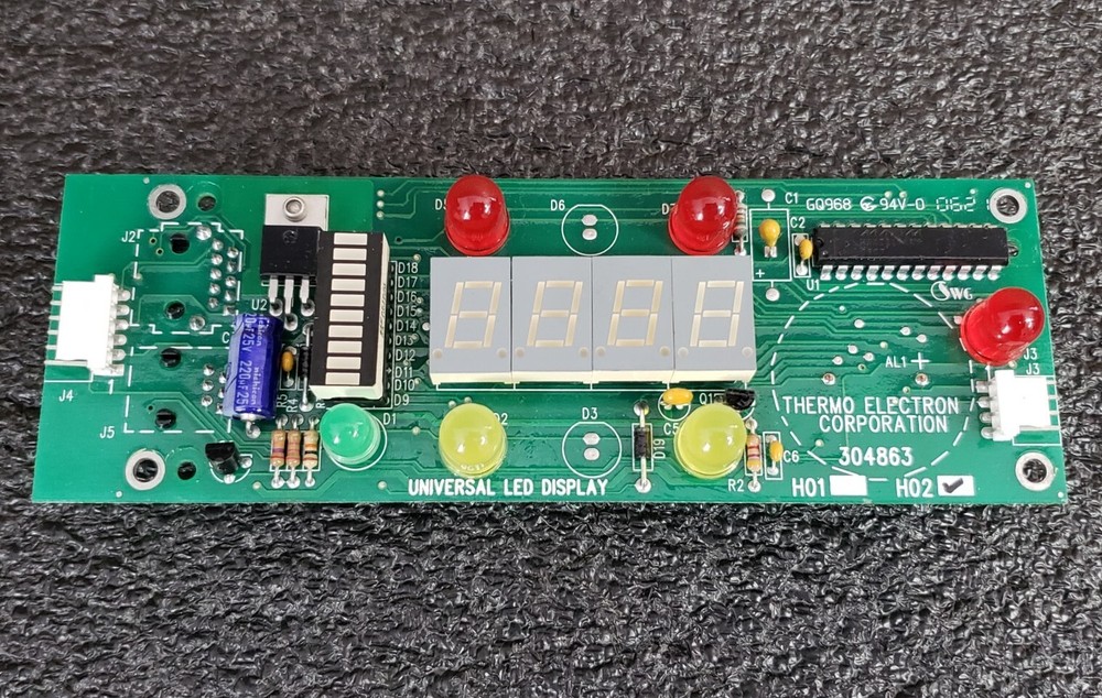 Thermo Electron/Revco Refrigerator Universal LED Display Board 304863H02 Kendro