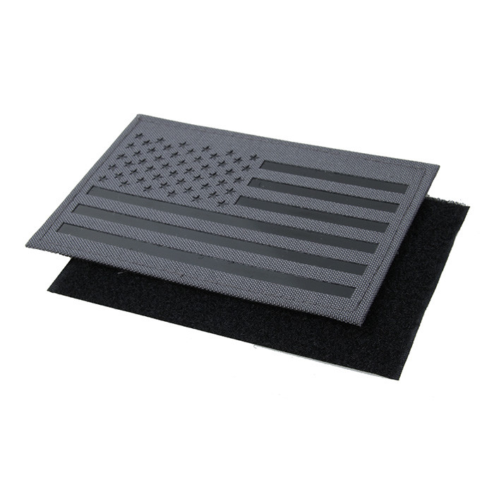 TMC Large US Flag Infrared Patch (Wolf Grey) TMC2277-WG