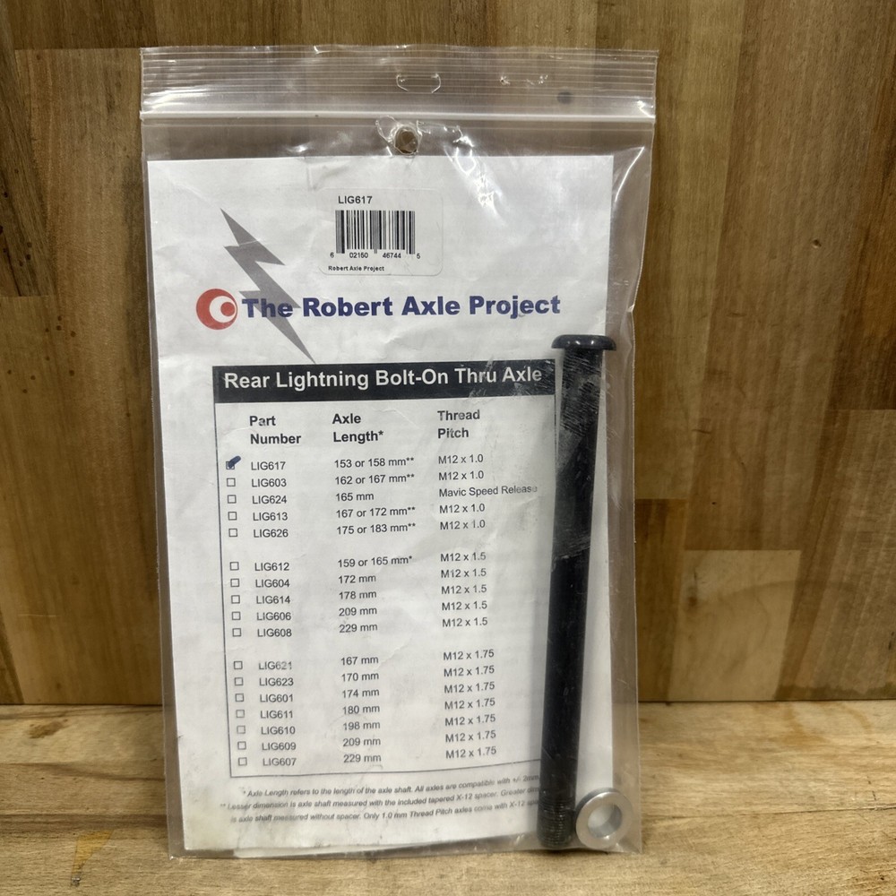 Robert Axle Project LIG617