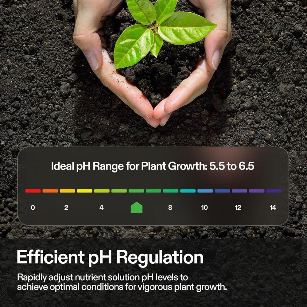 VIVOSUN pH Up & pH Down Kit, 1 Quart Each, pH Control Kit for Balanced pH Level