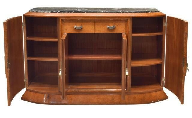 French Art Deco 1930 Sideboard, Buffet, Credenza