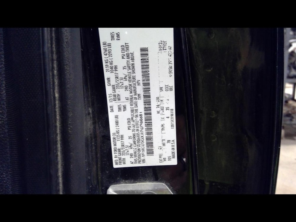 Left Windshield Wiper Motor fits 2016 Ford Escape Left Grade A