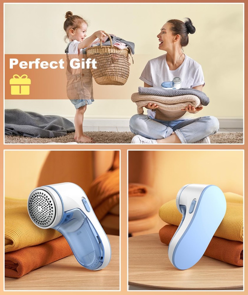 Fabric Shaver, Lint Remover for Clothes, Effectively and Quickly Remove Pills...
