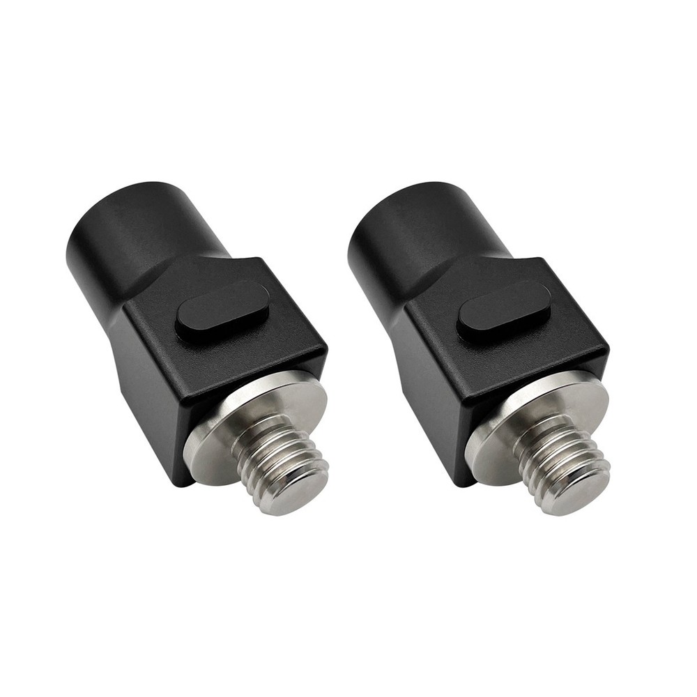 2PCS 5/8-11 Thread Quick Release Adapter For Topcon Sokkia Trimble Total Station