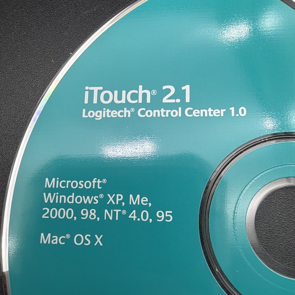 Logitech iTouch 2.1 Mouse Software Drivers Windows XP cd mac