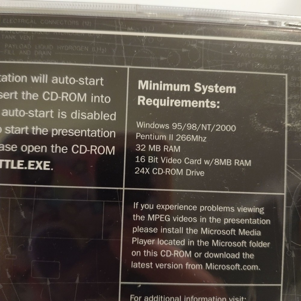 NOS Space Shuttle First 100 Flights - Space Flight Awareness Presentation CD ROM