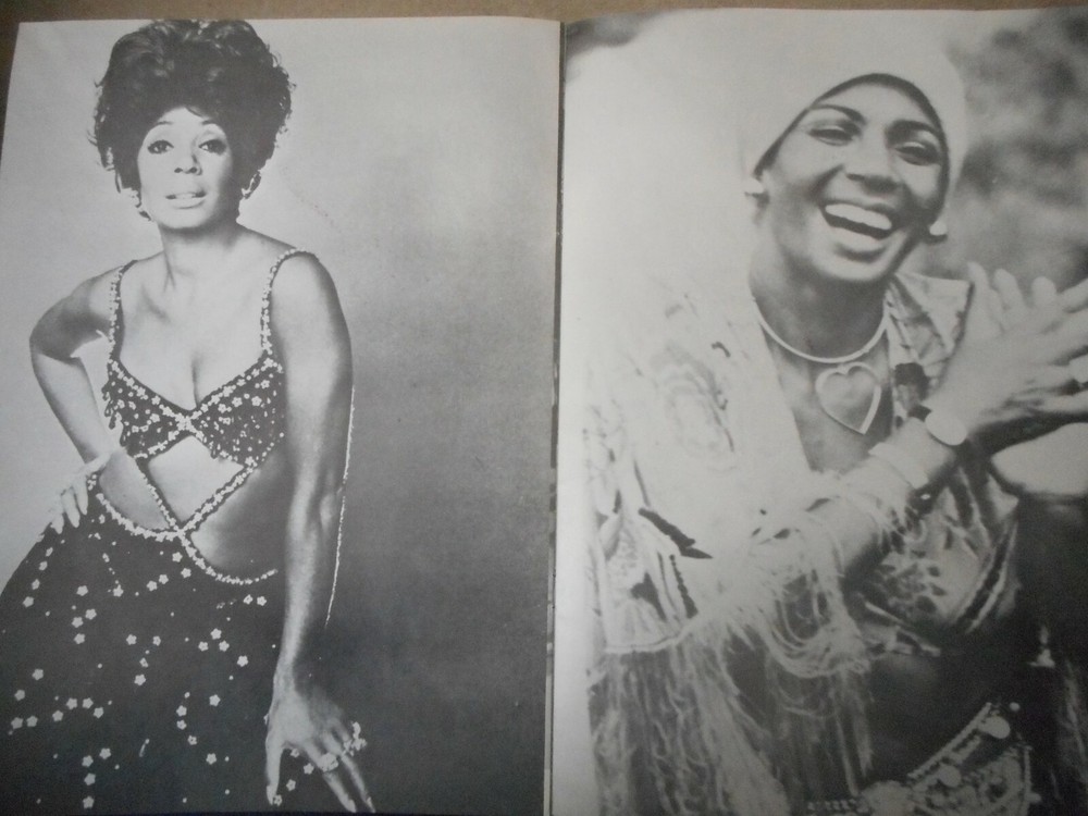 SHIRLEY BASSEY CARNEGIE HALL PROGRAM OCT 3 1981