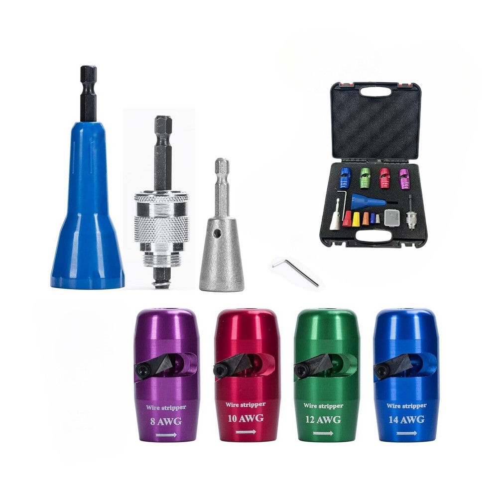 Wire Stripper - Cable Peeling Stripper Practical Rotary Stripping Tool New