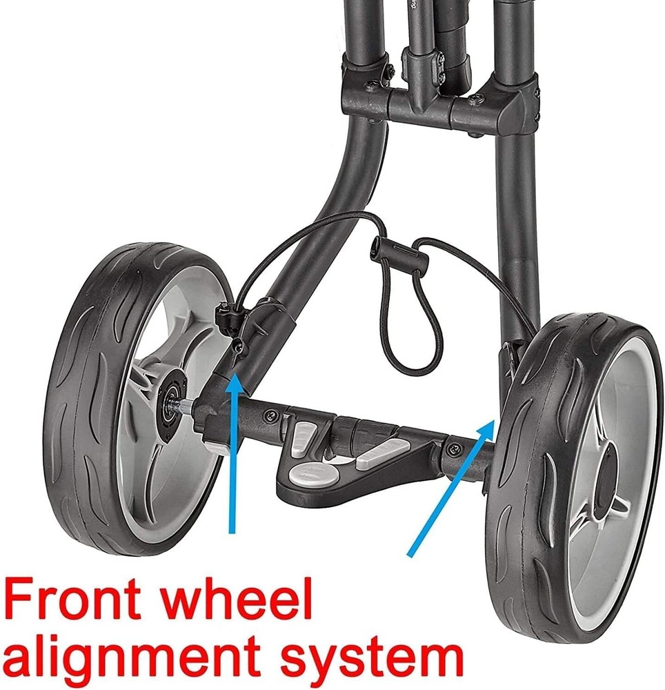 CaddyTek Explorer V8 - SuperLite 4 Wheel Golf Push Cart, Explorer Version 8