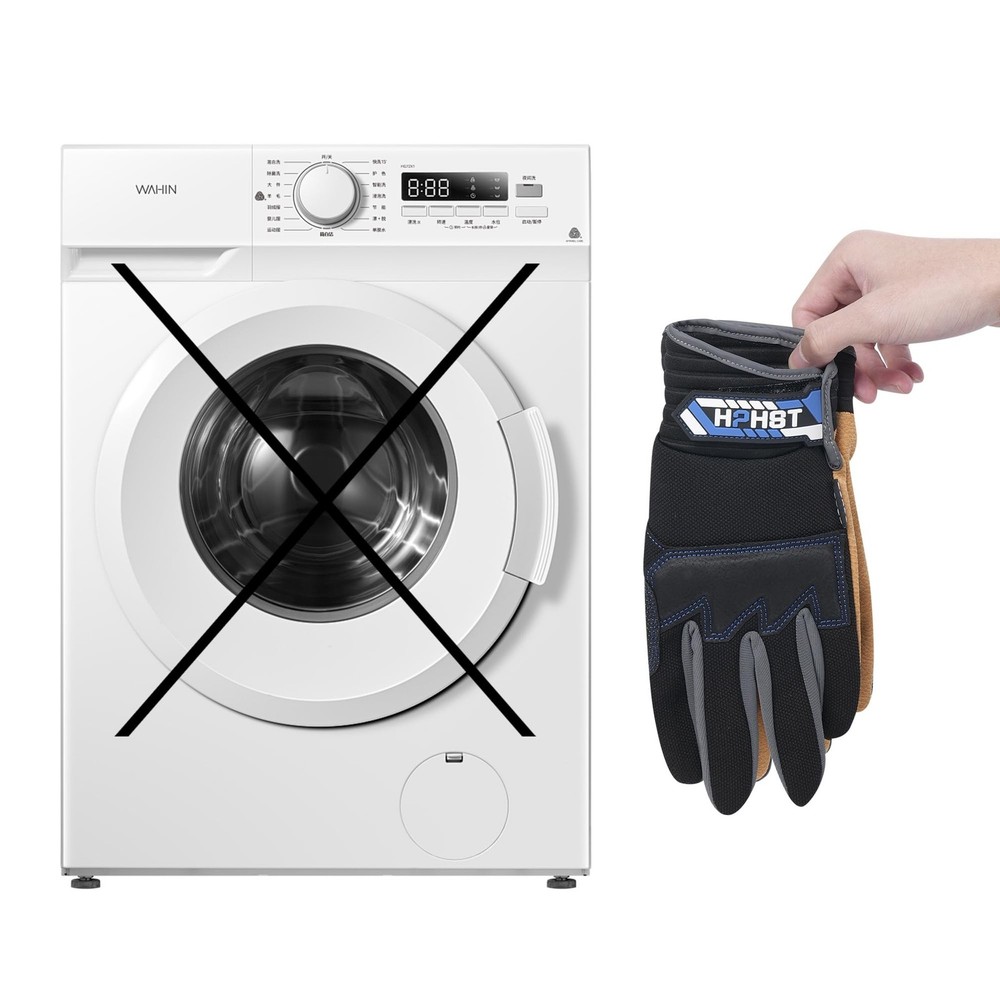 Work Gloves Leather Mechanic Touchscreen Working Construction Glove