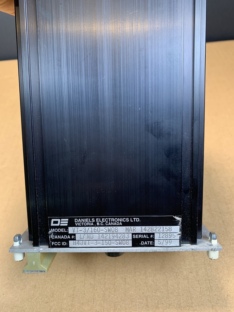 DANIELS ELECTRONICS VT-3/160-SW08 TRANSMITTER Ships Fast!!!