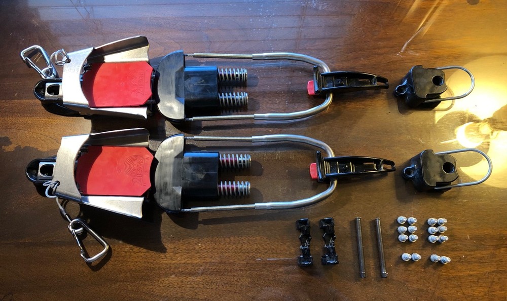 22 Designs Axl 75mm Telemark Ski Bindings (Small)