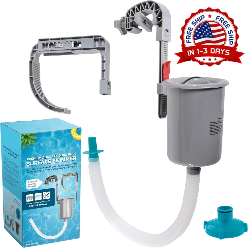 Skimmer de superficie para piscinas elevadas