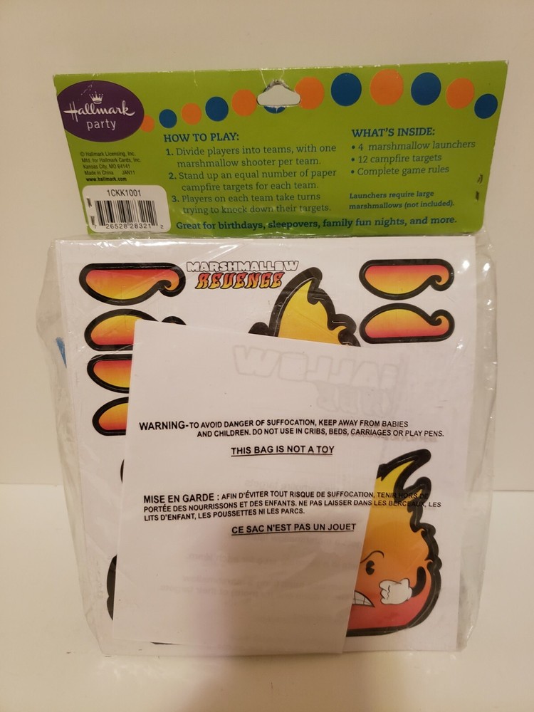 Hallmark Party Marshmallow Launcher Target Game