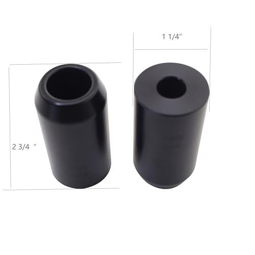 Black 2pcs Motorcycle Crash Bar Guard Ball Engine Guard Collision Protector