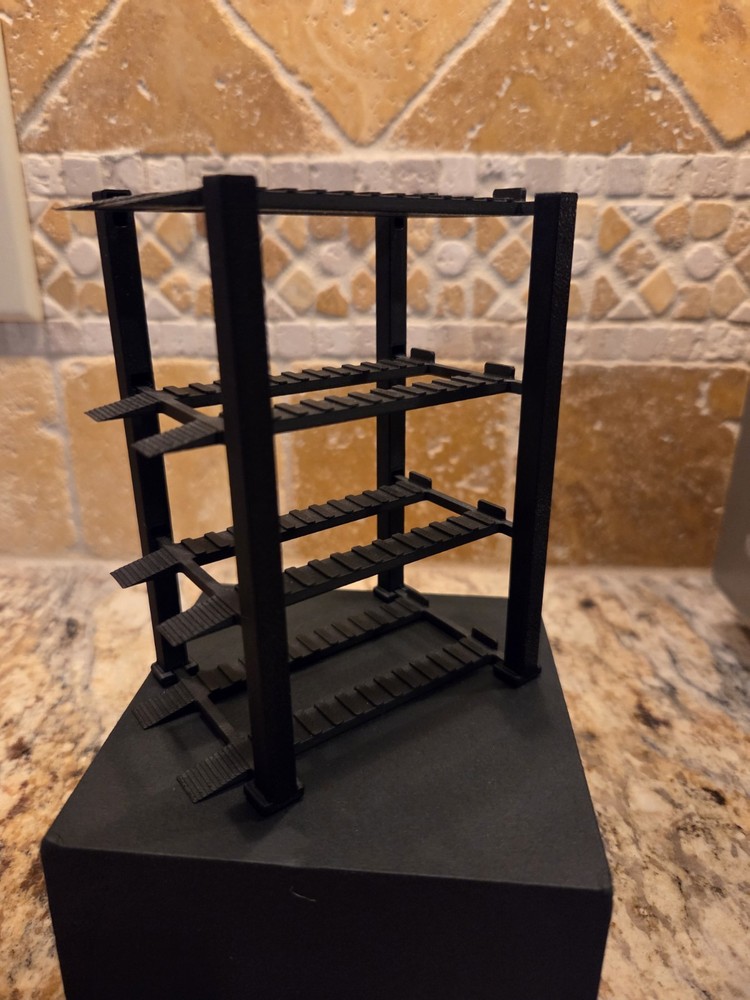 1:64 Scale Diecast 4 Post Lift Display 4 tier