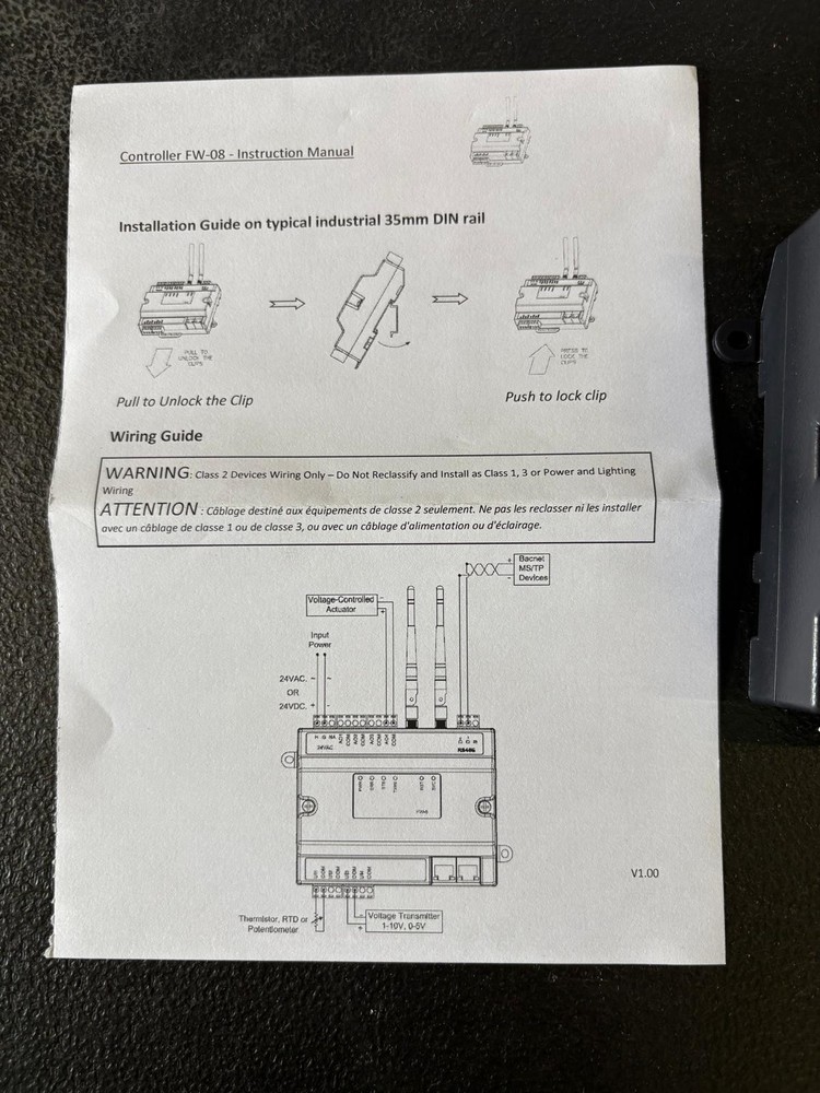 Johnson Controls EASYIO FW-08 WiFi BMS/BAS Controller - NEW