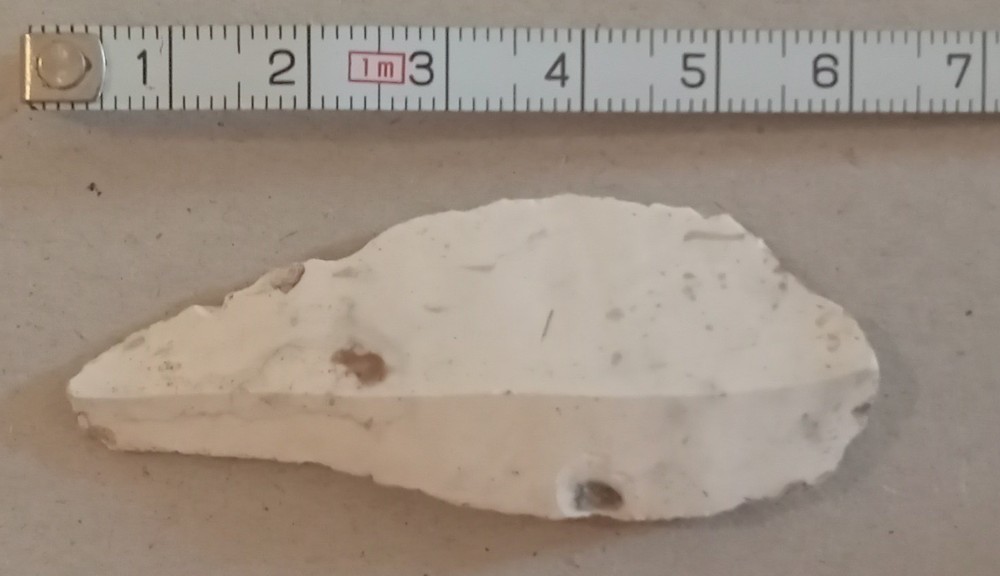 FINT TIP NEOLITHIC SCRAPER PREHISTORIC STONE AGE SEE...