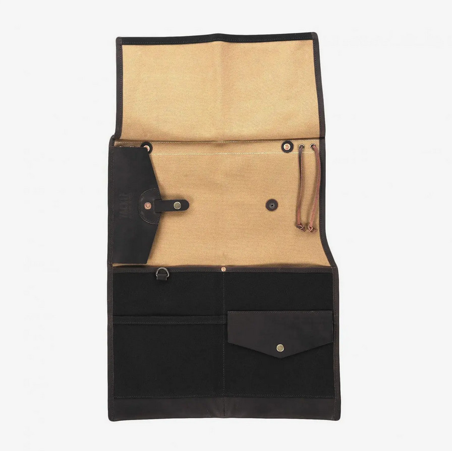 Tackle Bi-Fold Stick Bag Drumstick Case, Black (BFSB-BL)