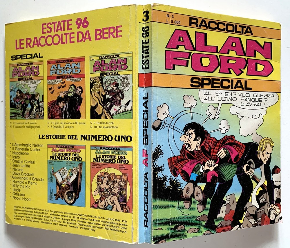 1996 ALAN FORD SPECIAL COLLECTION N.3