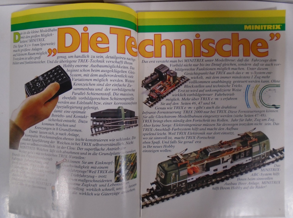 TRIX 1978/79 TRAIN CATALOG