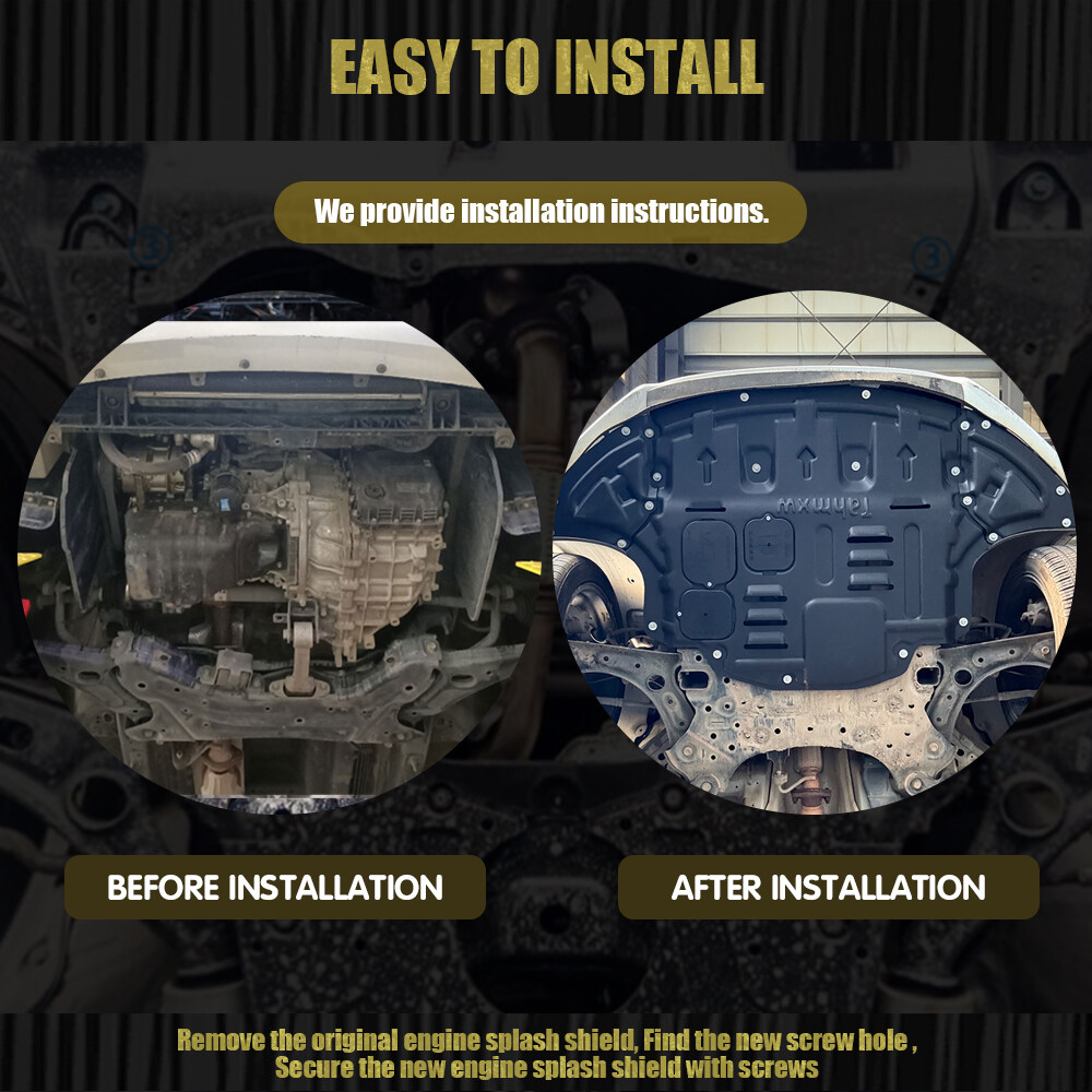 Front Engine Motor Splash Guard For Hyundai Elantra 2017-20Engine Shield Board