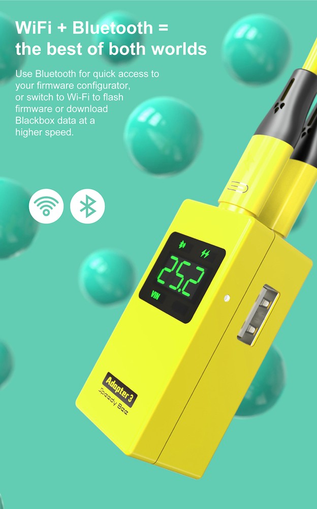 Speedybee Adapter3 WIIFI Wireless Adapter Wireless Blackbox Analyzer APP Control