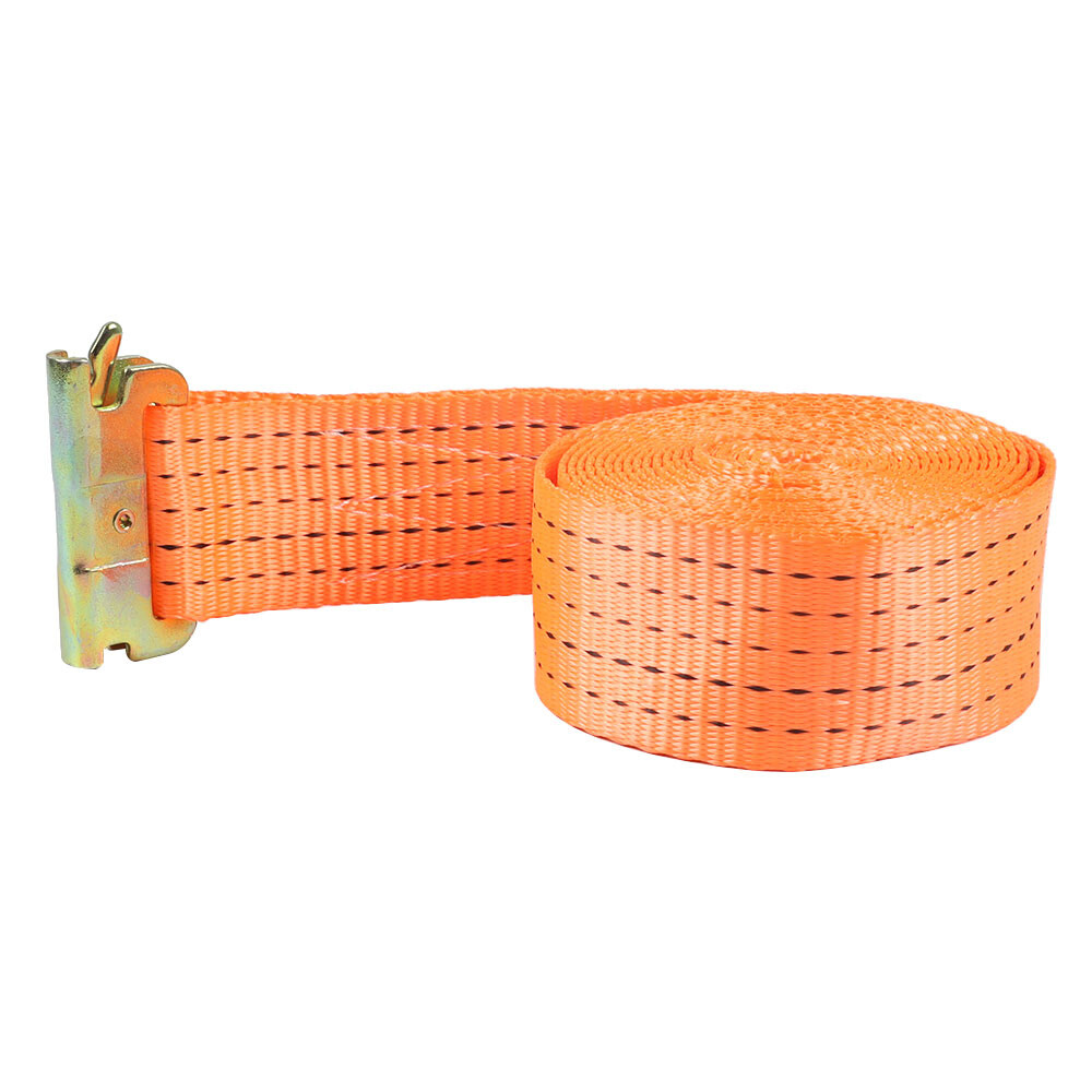 8 Pack 2" x 15' E-Track Ratchet Tie Down Strap 4000 lbs Breaking Strength Strap