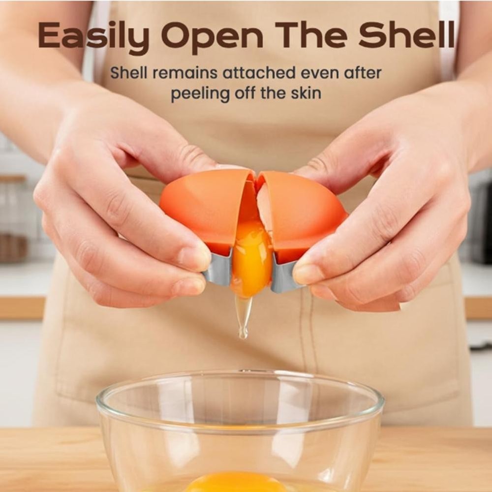 Multifunctional Egg Shell Opener Stainless Steel Handheld Kitchen Tool