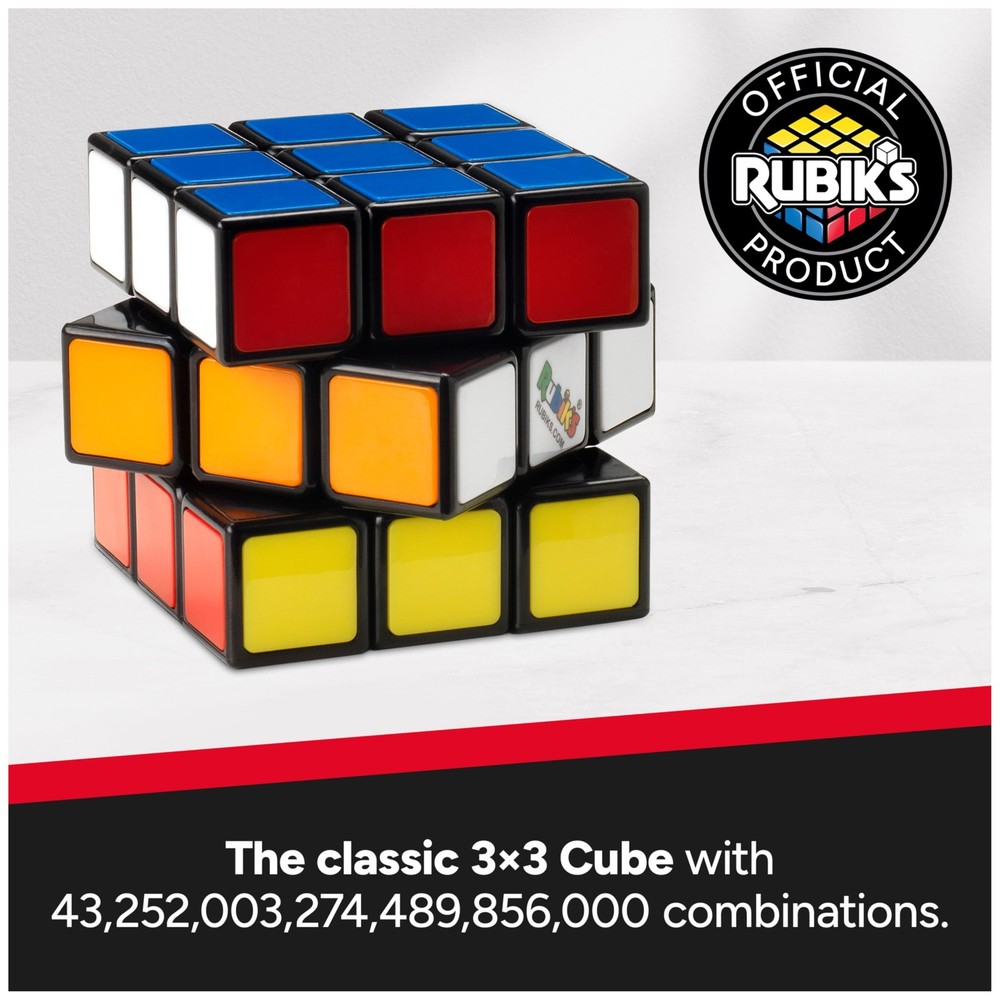 Rubik s Cube The Original 3x3 Cube Problem Solving Brain Teaser Color Matching