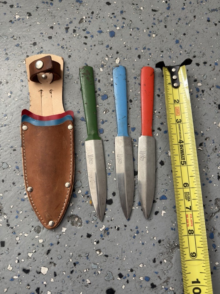 Vintage Throwing Knife Set - Solingen Germany