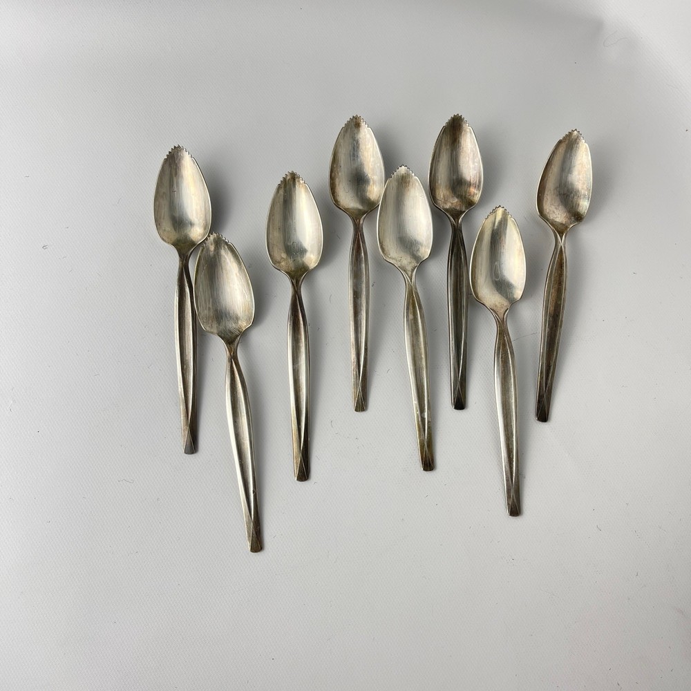 W.M. Rogers Grapefruit Spoons Flatware Set of 8