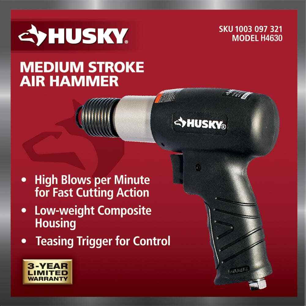 Medium Stroke Air Hammer - 3700 BPM, Powerful Pneumatic Tool NEW