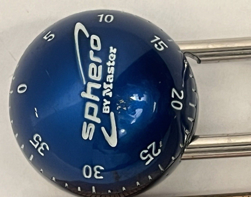 Master Lock Sphero Combination Lock Smooth Spin Padlock Blue