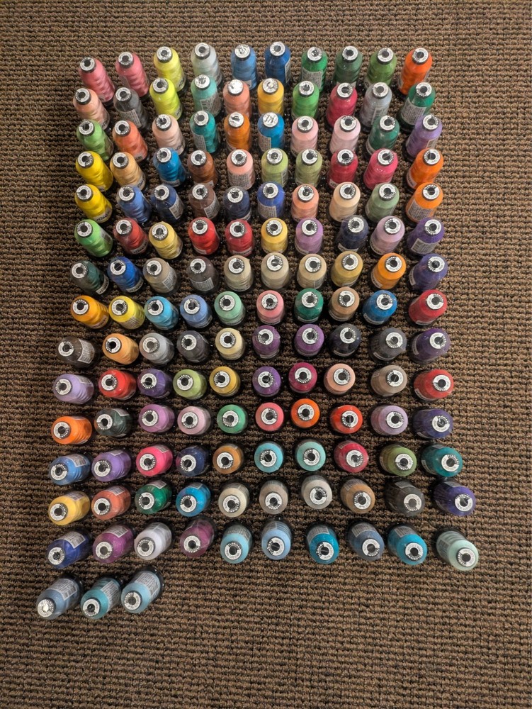 Machine Embroidery threads