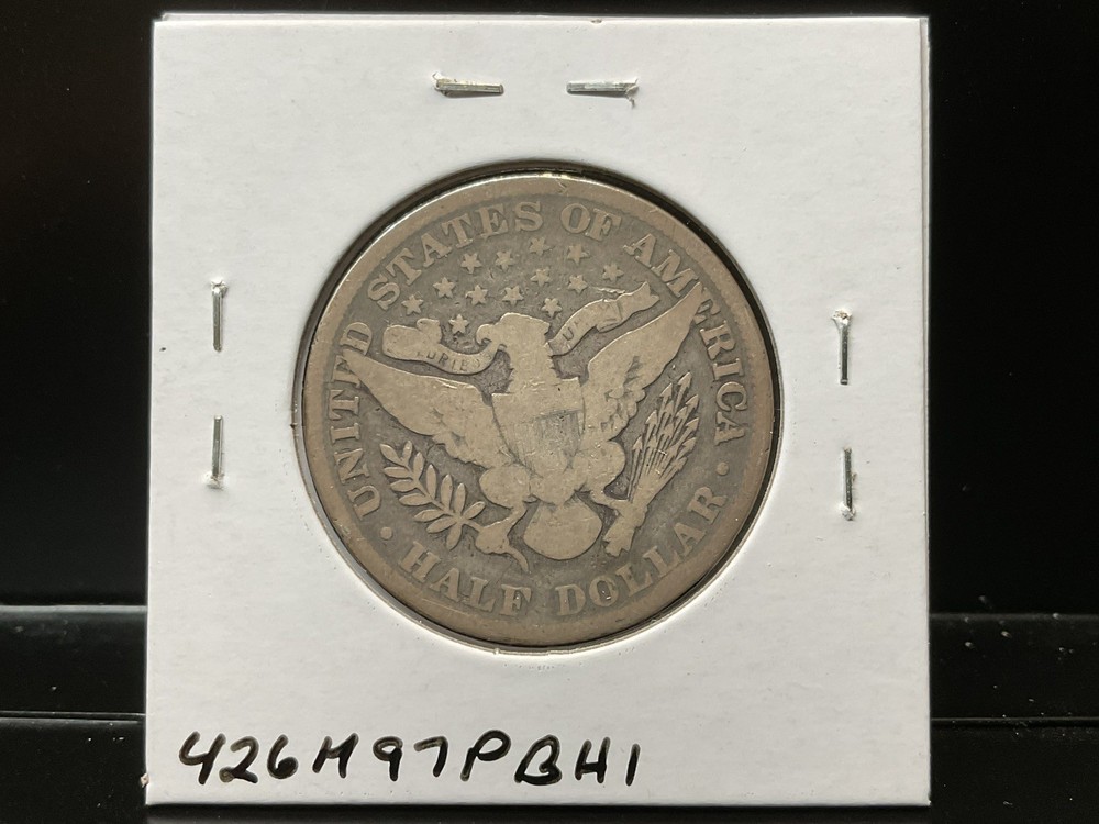 1897-P Barber Half