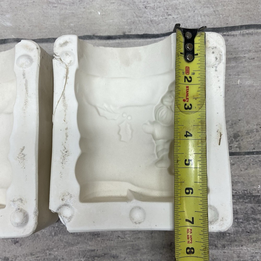 Ceramic Slip Casting Mold Santa on Boot Kimple 142