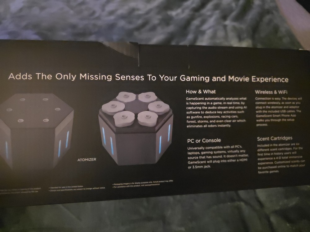 Game Scent Dispenser Gaming Scent