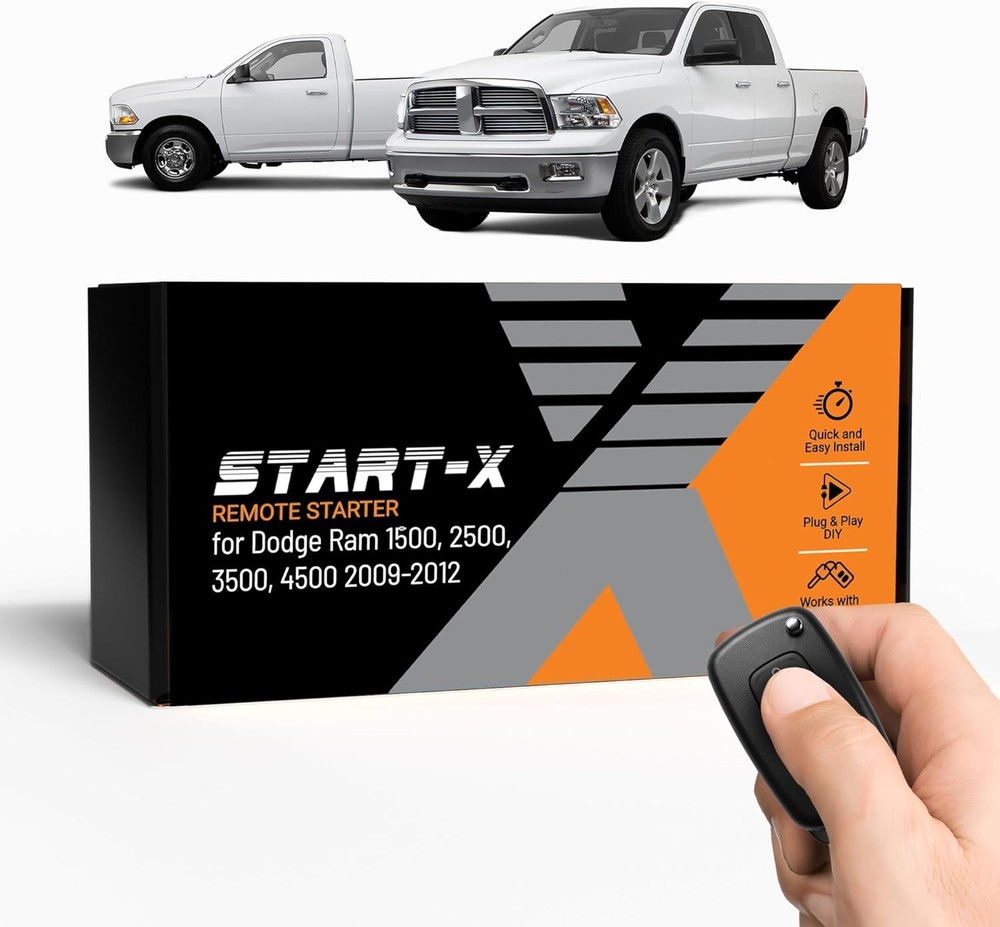 Start X Remote Starter Kit Dodge RAM 1500 2009-2012 Gas