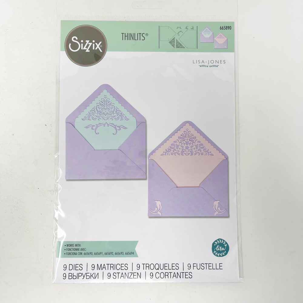Sizzix Thinlits Cutting Dies Spanish Celebration Birthday Bundle NEW