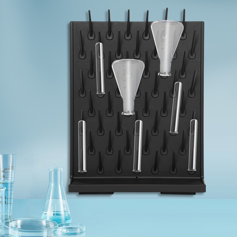 Bottle Drying Rack Lab Removable Glassware Drying Rack Lab PP Draining Rack