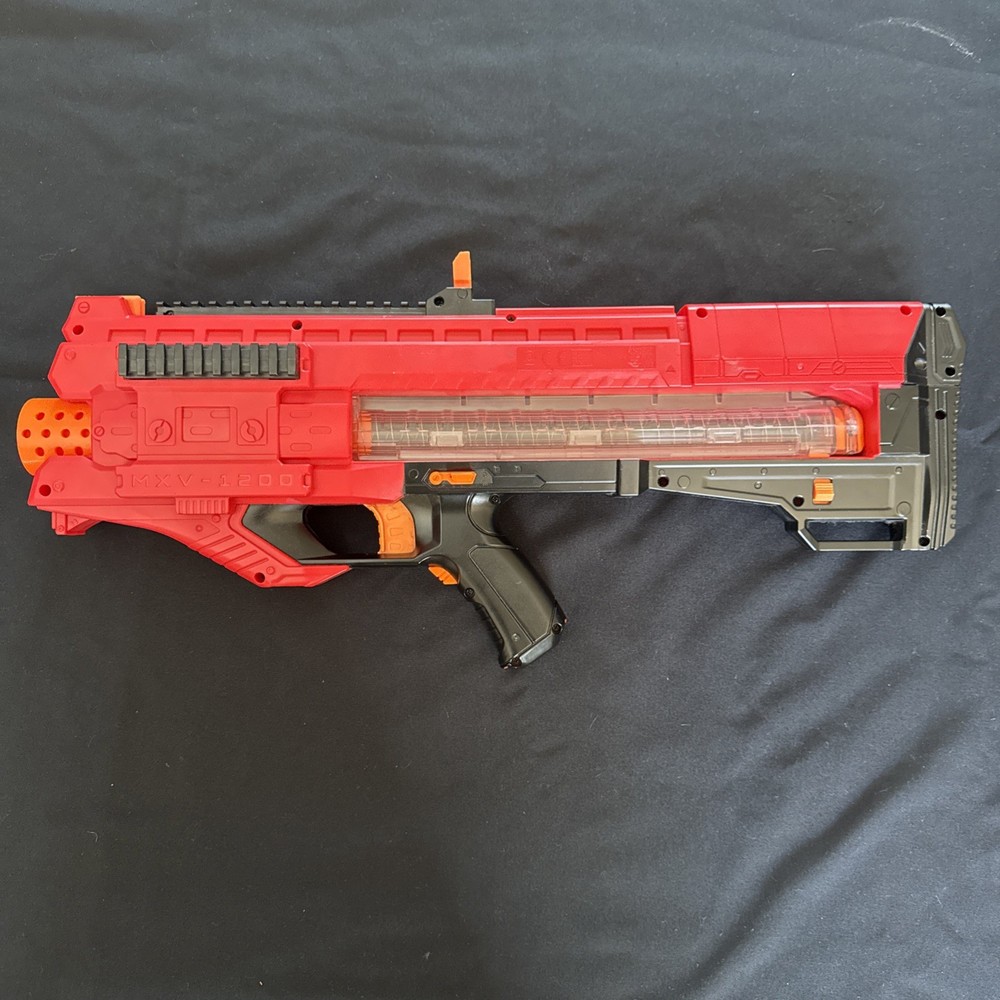 Nerf Rival Zeus MXV-1200 Blaster Team Red, Motorized, High-Impact