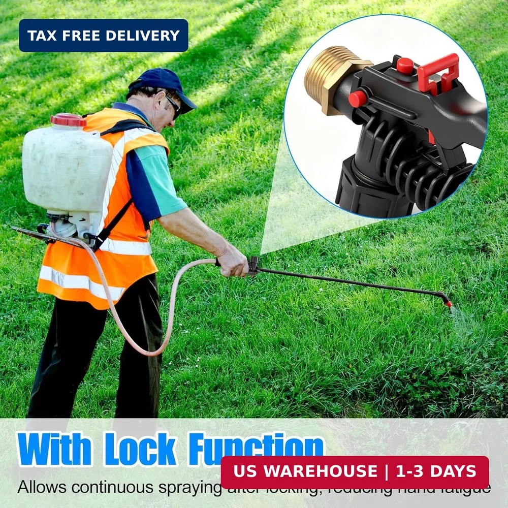 Feekoon Shut Off Assembly Compatible with Chapin Backpack Sprayers, Trigger Spra