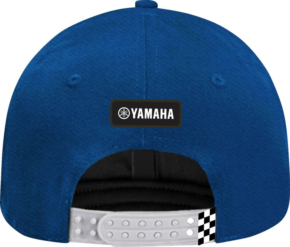 Licensed Checker Snapback Hat Blue