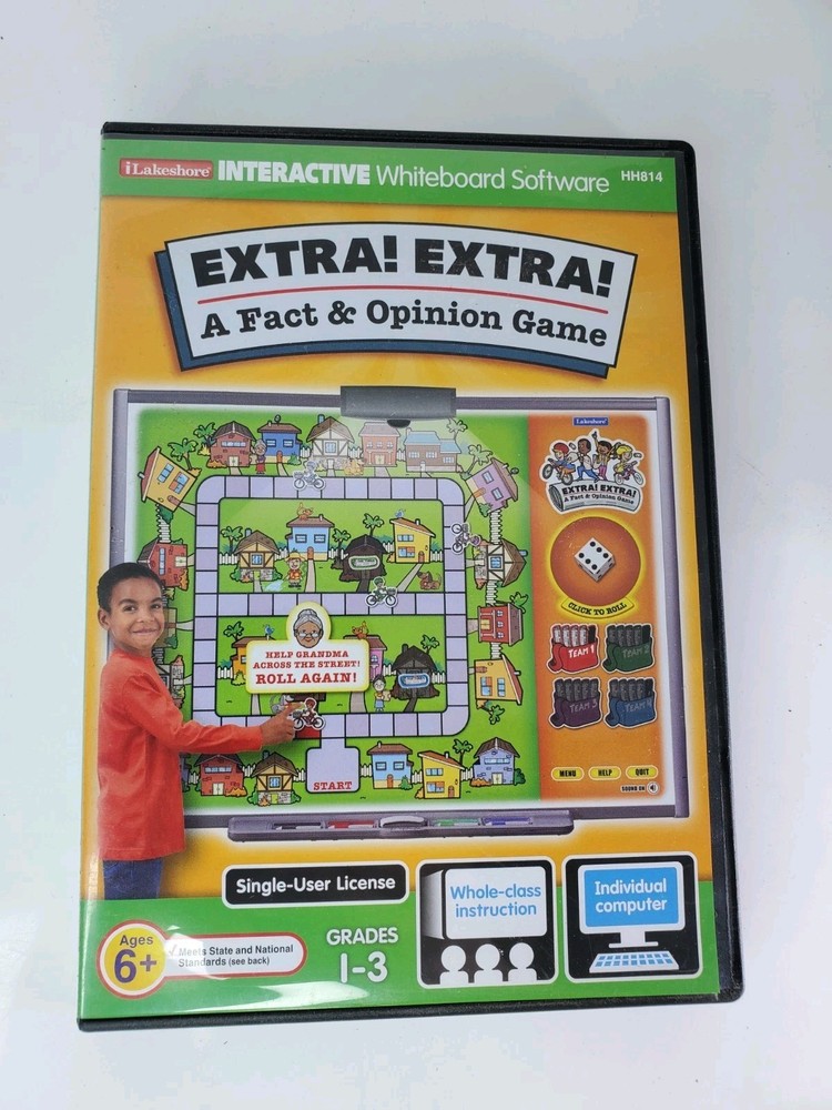 I Lakesore A Fact & Opinion Game Interactive Whiteboard Software PC/Mac